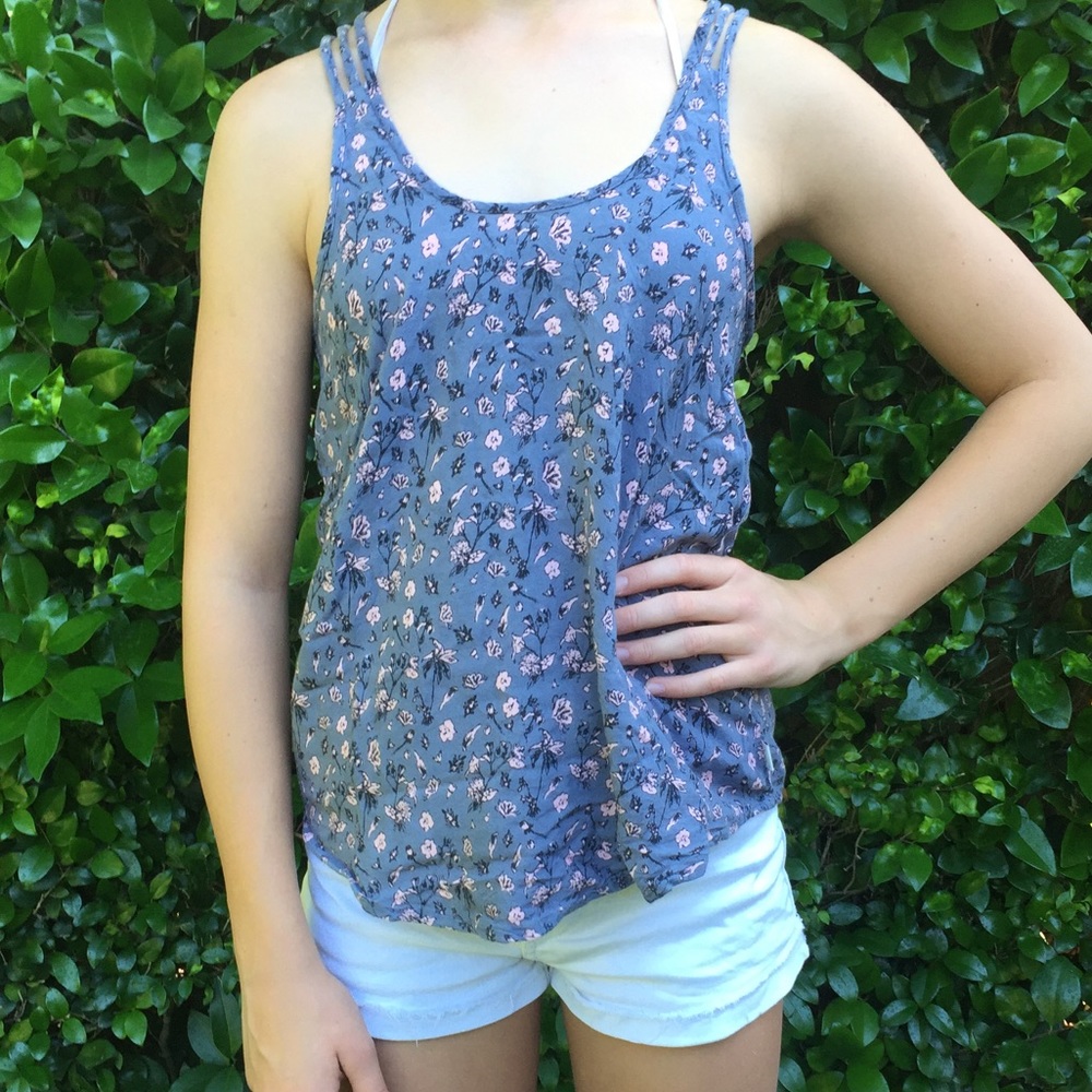 Floral Strappy Tank